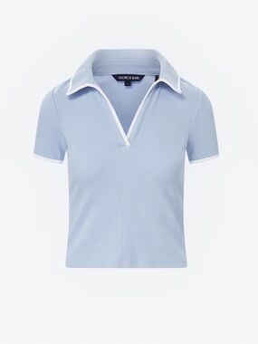 Veronica Beard Kearney Tee in Bluebell